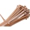 Us Cable Ties Cable Tie, 8 in L, 2 in Max Bundle Dia., Brown, Nylon 6/6, 50 lb Strength, 100 PK SD8BR100 - alternate 3